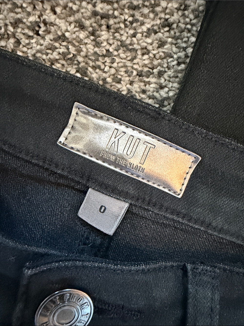 Kut From The Cloth seamed straight leg high rise jeans - Picture 2 of 3